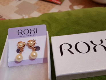 Orecchini Roxi con Perle